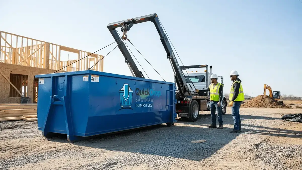 Construction Dumpster Rental in Saginaw, MI