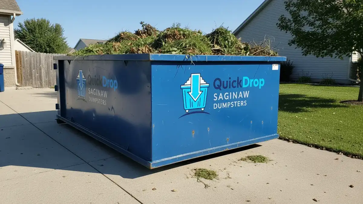 Yard Waste Dumpster Rental in Saginaw, MI